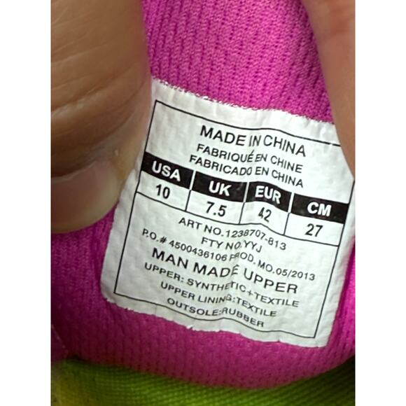 Under Armour Micro G Renegade 4D Foam‎ Running Training Shoes Pink Womens 10 - Picture 10 of 11